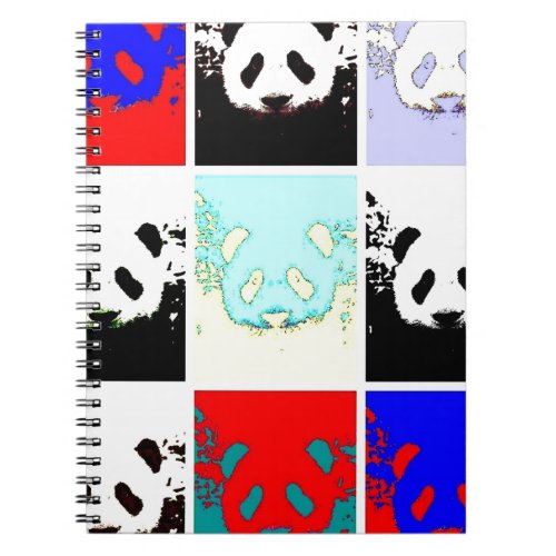 Pop Art Panda Notebook