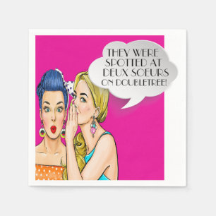 Pop Art Party or Business Cocktail Napkins