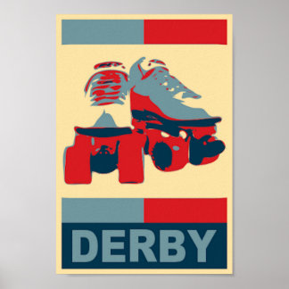 Pop Art Patriotic Derby Canvas Print
