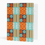 Pop-art pattern - sewing mini binder