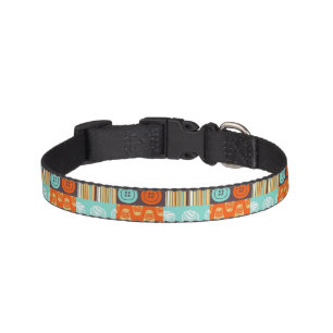 Pop-art pattern - sewing pet collar