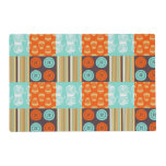 Pop-art pattern - sewing placemat