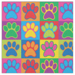 Pop Art Paws Fabric