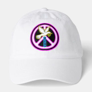 Pop Art Peace Dove Symbol Hat
