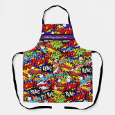 Pop Art Personalized Kids Apron