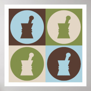 Pop Art Pharmacology Poster