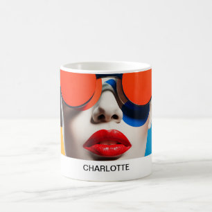 Pop Art Photo Collage Coffee Mug
