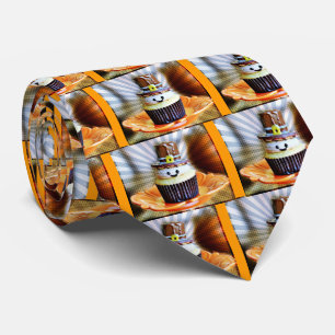 Pop Art Pilgrim Cupcakes Tie