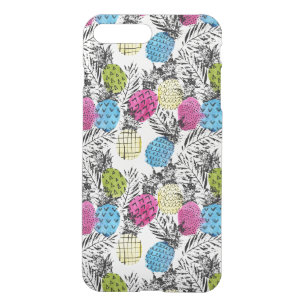 Pop Art Pineapples And Palm Leaves iPhone 8 Plus/7 Plus Case