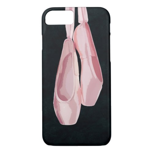 Pop Art Pink Ballet Shoes iPhone 87 Case