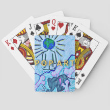 "Pop Art" Playing Cards