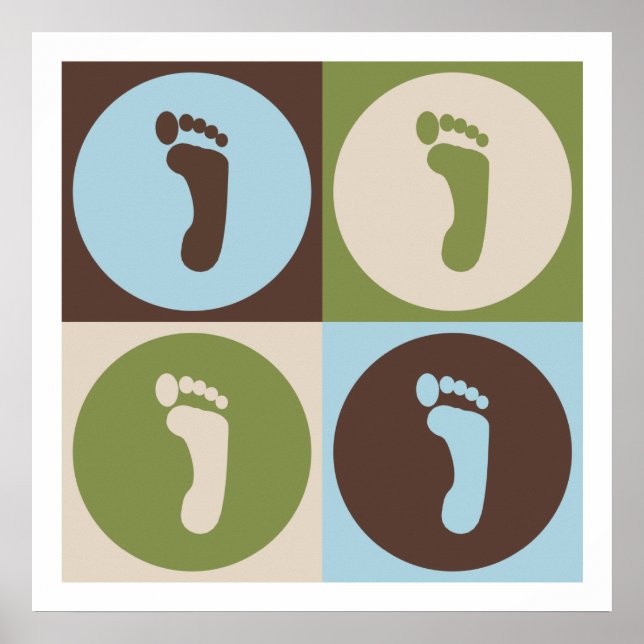 Pop Art Podiatry Poster (Front)