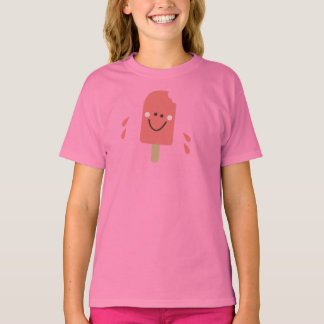 pop-art popsicle art t-shirt for girls