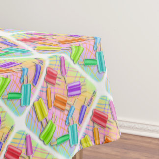 POP ART POPSICLES TABLECLOTH