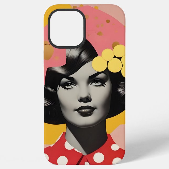 Pop Art Portrait Phone Case (Back)