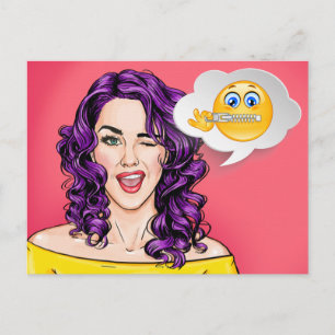 Pop Art Postcard