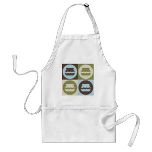 Pop Art Pottery Adult Apron