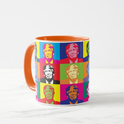 Pop Art President Trump Mug