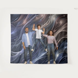 Pop Art Retro Space Party Decoration Backdrop