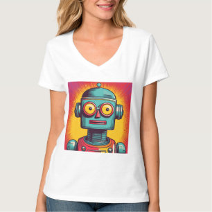 Pop Art Robot T-Shirt
