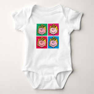 Pop Art Sally Mod for You Baby Bodysuit