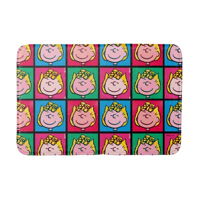 Pop Art Sally | Mod for You Pattern Bath Mat (Front)