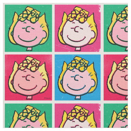 Pop Art Sally | Mod for You Pattern Fabric