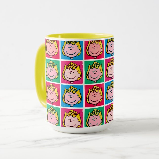 Pop Art Sally | Mod for You Pattern Mug (Front Left)