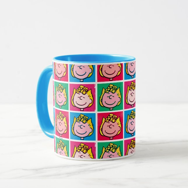 Pop Art Sally | Mod for You Pattern Mug (Front Left)