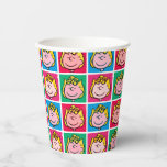 Pop Art Sally | Mod for You Pattern Paper Cups