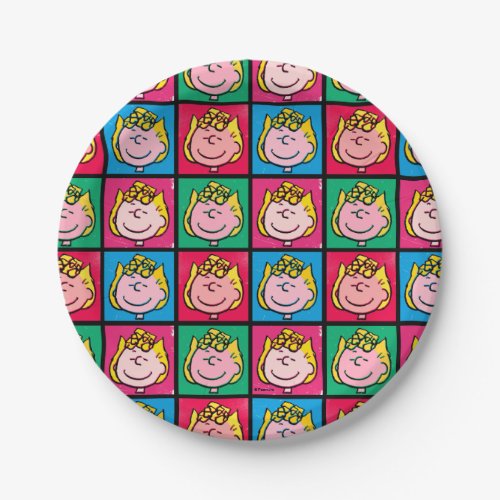 Pop Art Sally  Mod for You Pattern Paper Plates