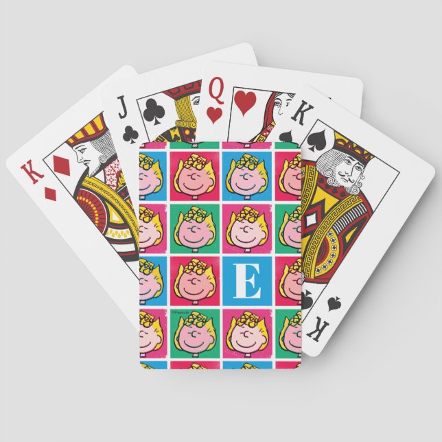 Pop Art Sally | Mod for You Pattern Playing Cards (Back)