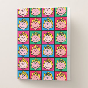 Pop Art Sally   Mod for You Pattern Pocket Folder