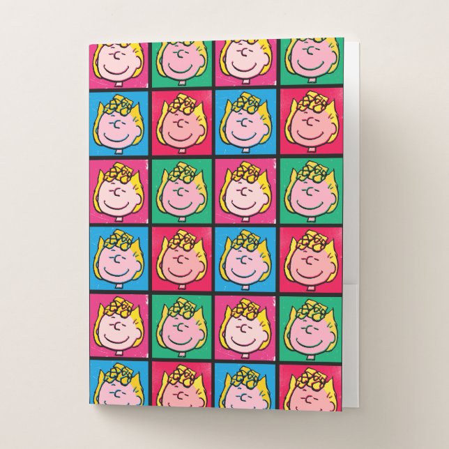 Pop Art Sally | Mod for You Pattern Pocket Folder (Front)