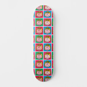 Pop Art Sally Mod for You Pattern Skateboard