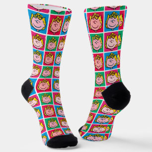 Pop Art Sally   Mod for You Pattern Socks