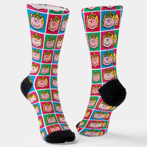 Pop Art Sally  Mod for You Pattern Socks