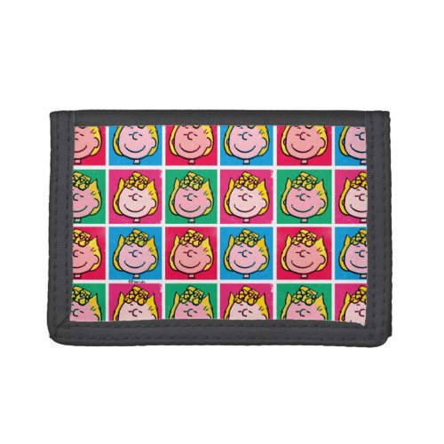 Pop Art Sally  Mod for You Pattern Trifold Wallet