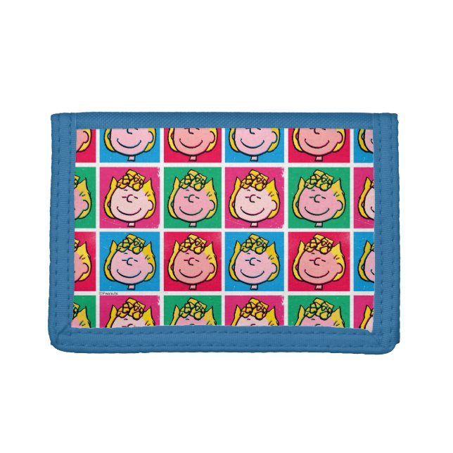 Pop Art Sally | Mod for You Pattern Trifold Wallet (Front)