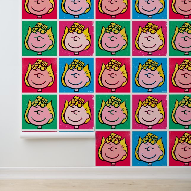 Pop Art Sally | Mod for You Pattern Wallpaper (Application)