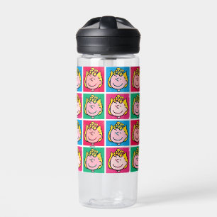 Pop Art Sally   Mod for You Pattern Water Bottle