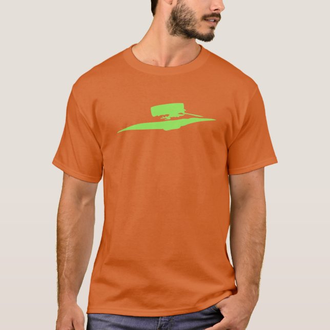Pop Art Saucer T-Shirt (Front)