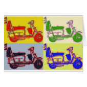POP ART SCOOTER (Front Horizontal)