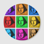 Pop Art Shakespeare Magnet