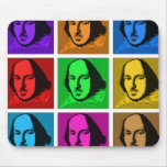 Pop Art Shakespeare Mouse Pad