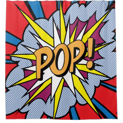 Pop Art Shower Curtain