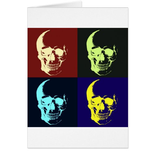 Pop Art Skull