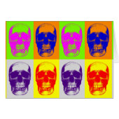Pop Art Skull (Front Horizontal)