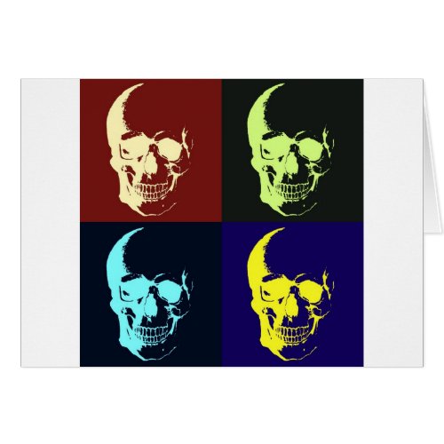 Pop Art Skull