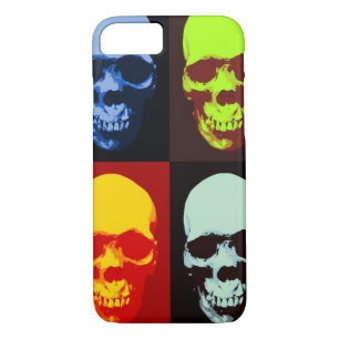 Pop Art Skull iPhone 7 Case
